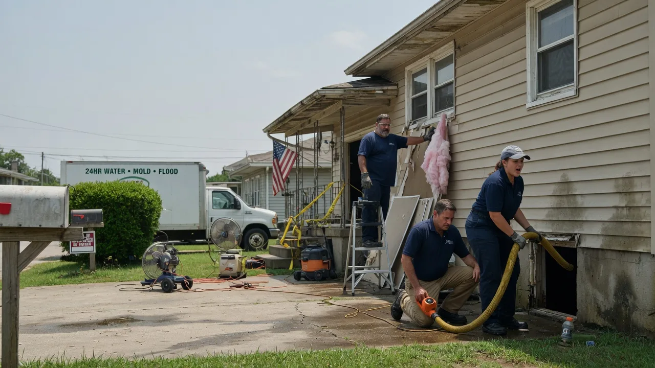 Water Damage Repair in Huntsville, AL near me